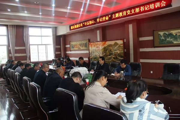 隴運(yùn)集團(tuán)公司召開(kāi)“不忘初心、牢記使命”主題教育黨支部書記培訓(xùn)會(huì)